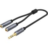 Unıtek 3.5mm Aux Kulaklık Çoklayıcı Y Kablo (Y-C956ABK)