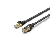 Unitek CAT7 1Mt Flat Patch Ethernet Kablosu (C1897BK-1M)