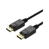 Unıtek Dısplayport 1.2 Kablo 3Mt 4K&60Hz Y-C609bk