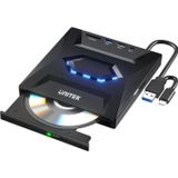 Unitek Harici DVD-RW TYPE-C/A+ 5in1 Docking Station USB-A x2, USB-Cx1, SD Cardx1, Power Port x1 (T1037A01)
