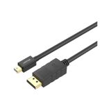Unıtek Mını Dısplayport To Dısplayport Kablo 2Mt 4K&60Hz Y-C611bk