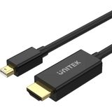 Unitek Unıtek Mını Dısplayport To Hdmı Dönüştürücü 2mt 4k 30hz (v1152a)