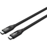 Unitek Unıtek Usb4 Thunderbolt Kablo 0.8mt 40gbps, 8k&60hz,100w (c14100bk-0.8m)