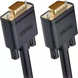 Unitek VGA 10 m kablo, 1080P VGA/SVGA video monitörü, koaksiyel uzatma kablosu HD 2 ferrit filtre/altın kaplama kontaklar ile/15 kutuplu HD fiş, projektörler, Hdtvs, Display Y-C506G