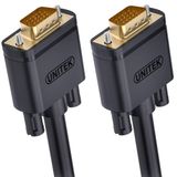 Unitek VGA 20 m kablo, 1080P VGA/SVGA video monitörü, koaksiyel uzatma kablosu HD 2 ferrit filtre/altın kaplama kontak / 15 kutuplu HD fiş, projektörler, Hdtvs, Display Y-C508G