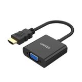 Unitek Y-6333 HDMI to VGA Ses Desteği 1080P Dönüştürücü