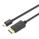 Unitek Y-C611BK 4K 2 mt MiniDP to DP Kablo