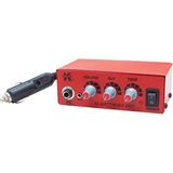 Universal 12 Volt 40 Watt Mini Metal Kasa Pazarcı Anfisi - Çok Renkli