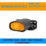 Unıversal 12V-24V 3 Sesli Siren -Elektrikli İslik-Arap-Baby Kornası - Benmax-Bx10023