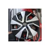 Universal 14 inç Toyota Corolla / Yaris / Auris Uyumlu Jant Kapağı 4'lü Takım Amblem Hediyeli