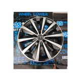 Universal 15 inç Toyota Corolla / Yaris / Avensis / Auris Uyumlu Jant Kapağı 4'lü Takım Amblem Hediyeli
