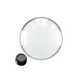 Universal 24 Cm Metal Çerçeveli Tencere Ve Tava Kapağı