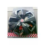 Universal 3847386383638363 Fiat Egea Uyumlu 15 Inç Krom Çıtalı Jant Kapağı 4'lü Takım Amblem Hediyeli