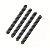 Universal 4 Adet Karbon Desenli Yapıştırma Araba Motosiklet Dikiz Aynası Koruma Kapı Kolu Yan Kapı Koruma Anti Scratch Sticker