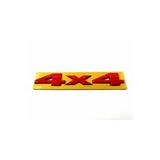 UNIVERSAL 4X4 Bagaj Yazısı Kırmızı (145mm-22mm)