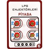 Universal 5,5mm Likit Propan Gaz (Lpg) Enjektörü