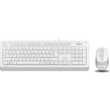 Universal A4 Tech F1010 Q USB Beyaz Fn-Mm Klv Klavye & Optik Mouse Set Ergonomik Tasarım ve Kullanım Amacıyla