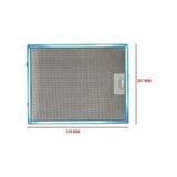 Universal ALÜMİNYUM ASPİRATÖR FİLTRE 257X318MM