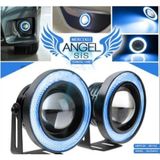 Universal Angel Sis Farı 76MM Buz Mavi Üniversal Mercekli Sis