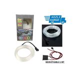 Universal Araba Araç Içi Torpido Ledi Ip Neon Ip Led El Wire 2 Metre Beyaz