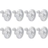 Universal Arçelik, Beko, Altus Bulaşık Makinesi Alt Sepet Tekerlek 8'li Paket (Komple Set) - 8 Adet Komple Set