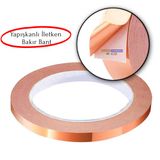Universal Bakır Folyo İletken Bant 15mm*10mt