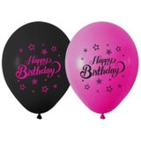 Universal BALON HAPPY BIRTHDAY PINK STAR 100 ADET