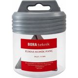 Universal BORA TEKNİK M14 Mermer Granit Konik Delme Panç 75 mm - Siyah