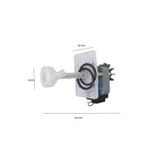 Universal Buz Makinası Pompası Gre-544X 100W 220V Küçük Kafa