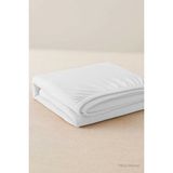 Universal Çift Kişilik Düz Penye %100 Pamuklu Lastikli Çarşaf 180X200 Newsheet Beyaz - Çok Renkli