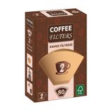 Universal Coffee Filters Filtre Kahve Kağıdı 1/2 2 Numara 80'li Paket