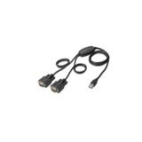 Universal Digitus Usb 2.0 - 2 X Rs232 (Seri) Çevirici Kablosu, 1.5 Metre