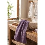 Universal El Yüz Havlusu 50X90 cm %100 Pamuk Kısmi Kadife Vento Mürdüm - Çok Renkli