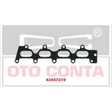 Universal Emme Manıfolt Contası (Kaucuk Kaplı Orj.malzeme) Renault Megane Logan 1.6 16V K4M K4M 838 -K4M 839-K4M 760