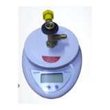 Universal Ermiya R600A R134A Gaz Dijital Terazili Tüp Destek Ünitesi 5Kg