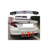 Universal Fiat Egea Difüzör Arka Tampon Eki 4 Egzoz Çıkışlı