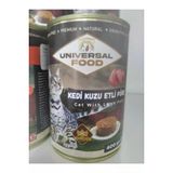 Universal Food Kuzu Etli Kedi Konserve Pate Mama