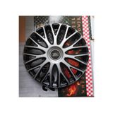 Universal Ford Fiesta uyumlu 15"inç çift renk jant kapağı 4'lü Takım Amblem Hediyeli