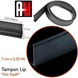 Universal Ford Tourneo Courier Kauçuk Düz Tampon Altı Ek Lip