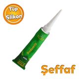 Universal Genel Amacli Sizdirmaz Silikon Tup Seffaf 50 Mlsuper Elastik Hizli Kurur
