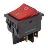 Universal Geniş Işıklı Anahtar - Elektrik ve Elektronik Cihazlar İçin Açma/Kapama Düğmesi