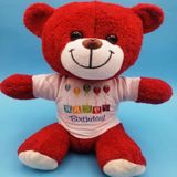 Universal Happy Birthday Peluş Kırmızı Ayı