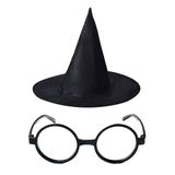 Universal Harry Potter Büyücü Şapkası ve Harry Potter Büyücü Gözlüğü Siyah Renk