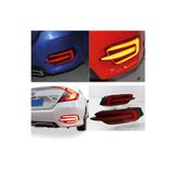 Universal Honda Civic Fc5 Arka Sis Lambası Ledi 3 Çizgi E Dizayn