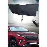 Universal İnfiniti Q60 Araba Ön Cam Katlanabilir Güneşlik