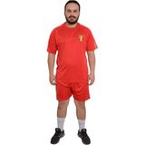 Universal Ispanya Futbol Forması Futbol Şortu - Kırmızı - 2XL