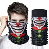 Universal Joker Yüz Baskılı Baf Bandana - Çok Amaçlı Boyunluk Bandana 2 No