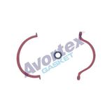 Universal Karter Boğaz Lastik Conta Renault 1.4 8V Energy (E6J-E7J) (Yan Delik) Clio-19 Delikli+Deliksiz+Ka