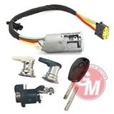 Universal Kontak - Anahtari 4lü Set Dacia Logan-sandero R.trafic Ii 2012- 2010-alarm Düğmeli Anahtar İle