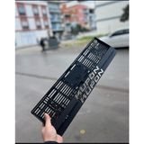 Universal Kupon Plakalık Araç Plakalık Kupon Yazılı Araba Oto Plakalık Dekor Plakalık-2 Adet